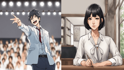 ENFJ　男女