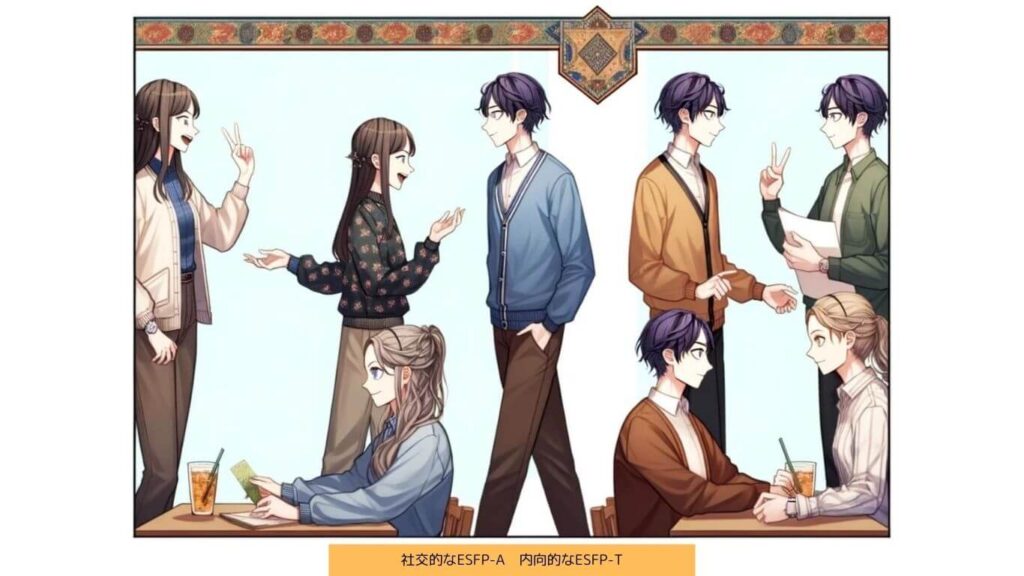 ESFP-AとESFP-Tの人間関係とキャリアの改善