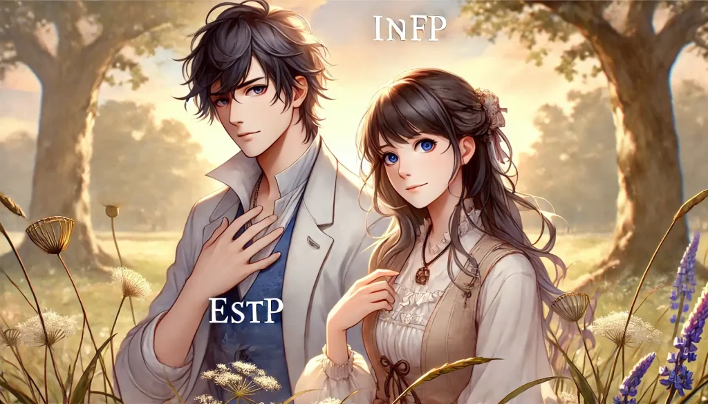 ESTPとINFPの恋愛相性
