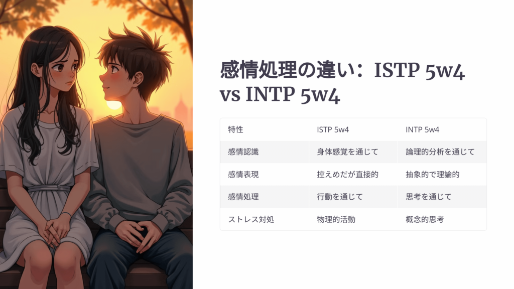 ISTPで5w4vsINTP5w4