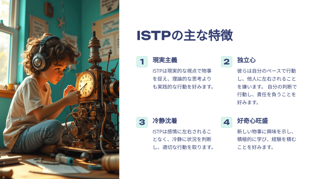 ISTPの特徴